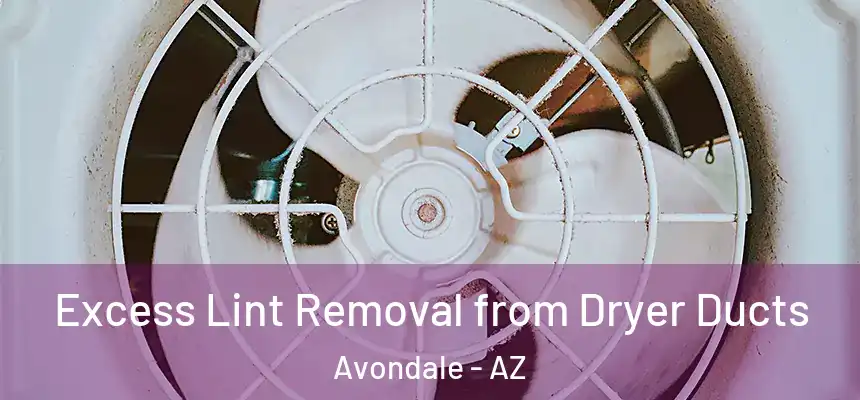 Excess Lint Removal from Dryer Ducts Avondale - AZ
